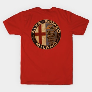 Alfa Romeo Milano Italy T-Shirt